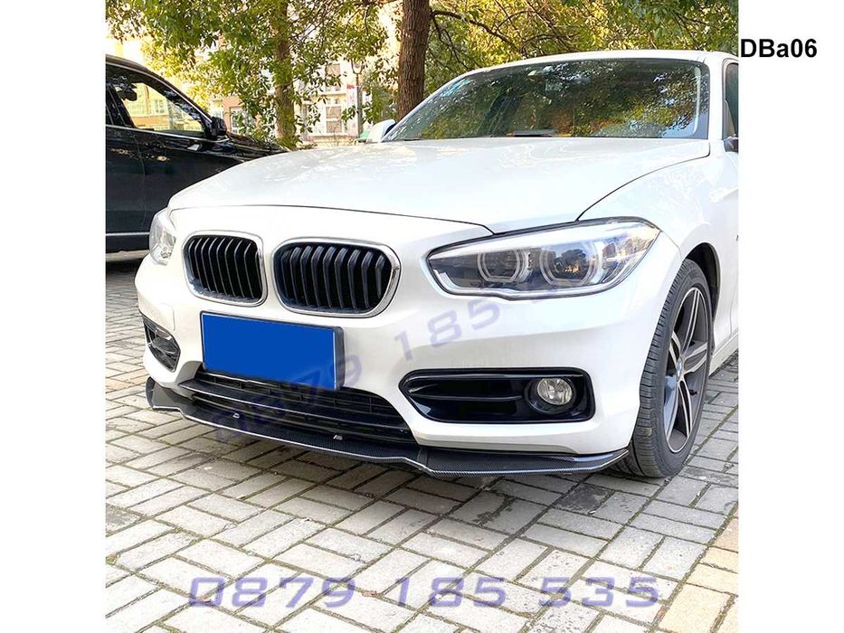 Тунинг лип спойлер предна броня BMW 1 F20 F21 бмв ф20 ф21 добавка