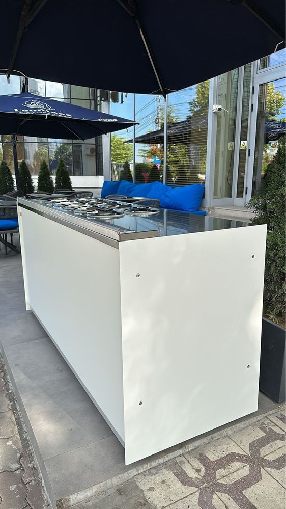 Vitrina/lada inghetata ca Noua IFI Pozzetti 10 + 10 carapine