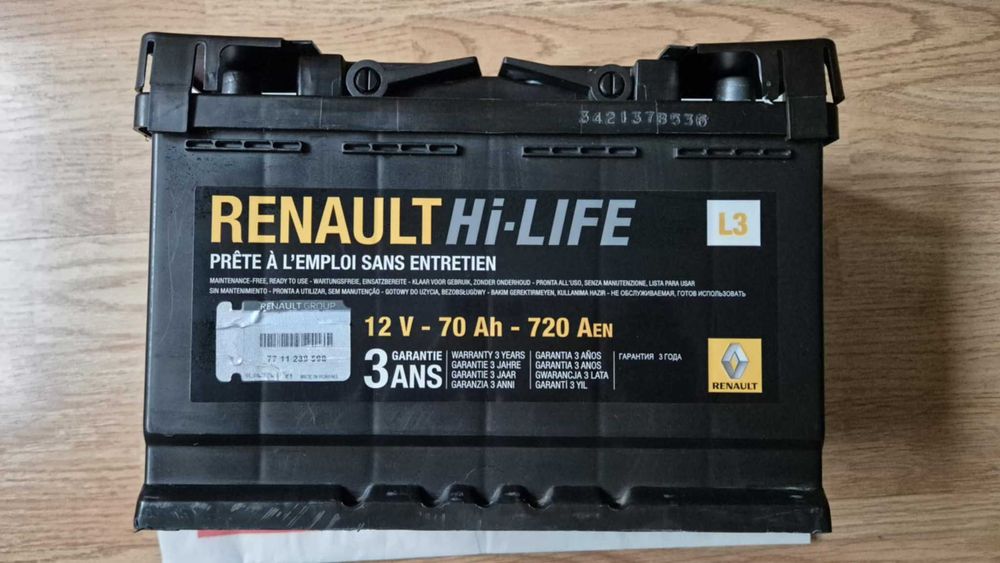 Baterie auto Renault Hi-Life 70ah 720ah