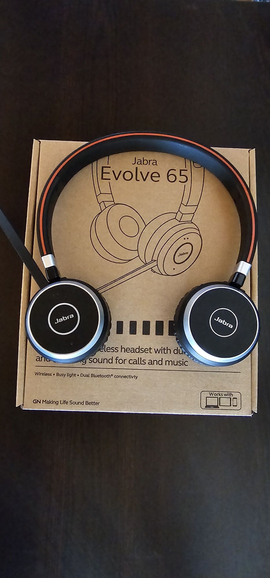 Слушалки Jabra Evolve 65 SE