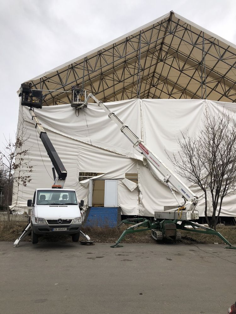 Автовишки под наем.Рязане и кастрене на опасни дървета.Вишка!