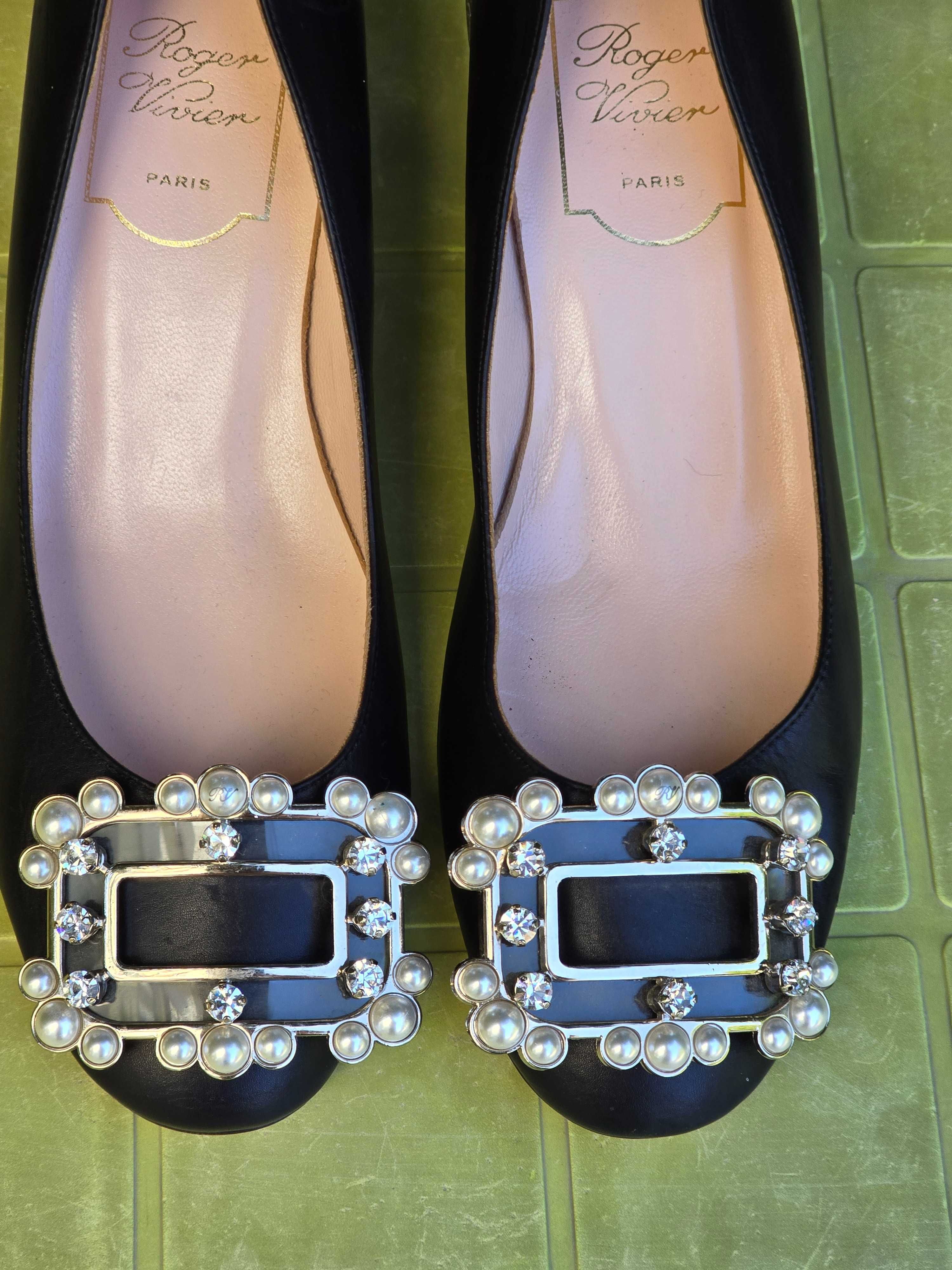 Roger Vivier оригинални дамски обувки с перли