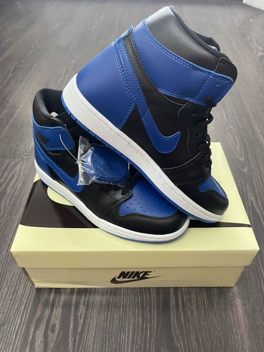 Adidasi Nike AIR Jordan 1 Royal High l Produs NOU
