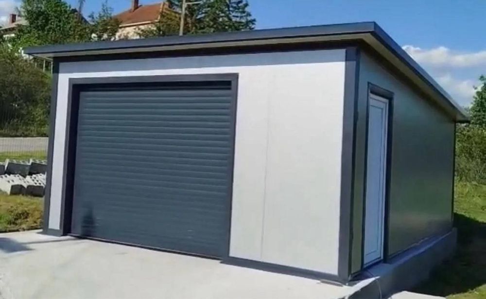 Construim garaje din panouri sandwish
