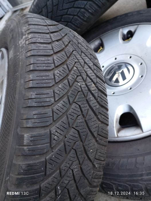 Cauciucuri iarnă ,de pe un golf 4(1999) prinderea st 5x100