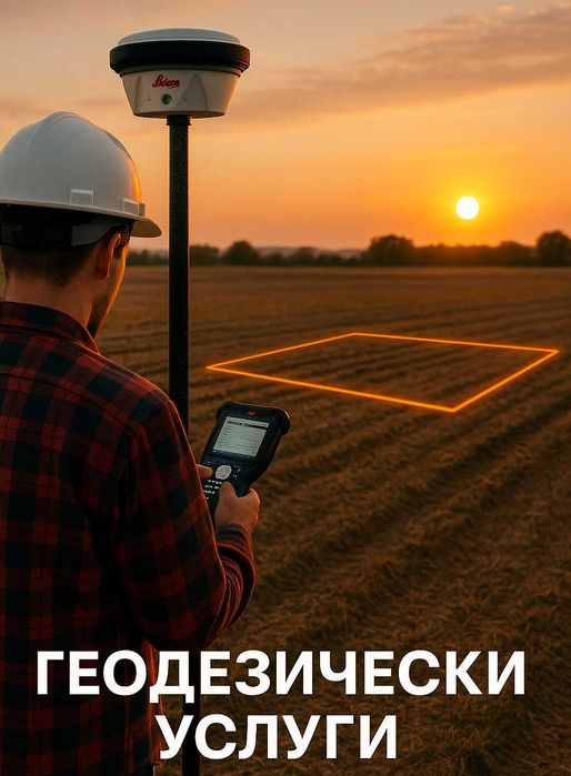 Геодезист до теб – точно, бързо, коректно!