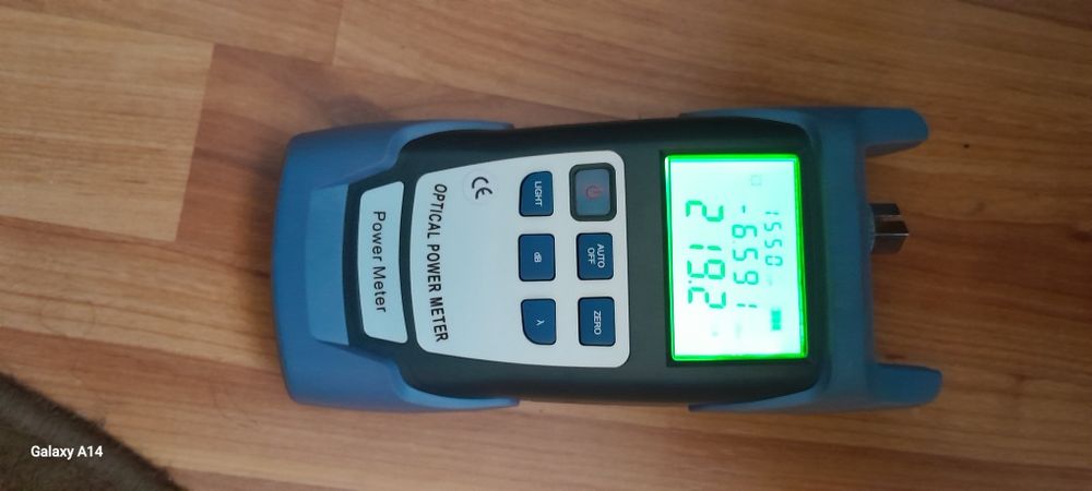 Power optical meter
