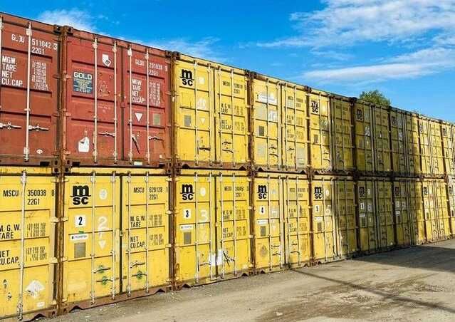 Vand containere metalice lungime 6ml