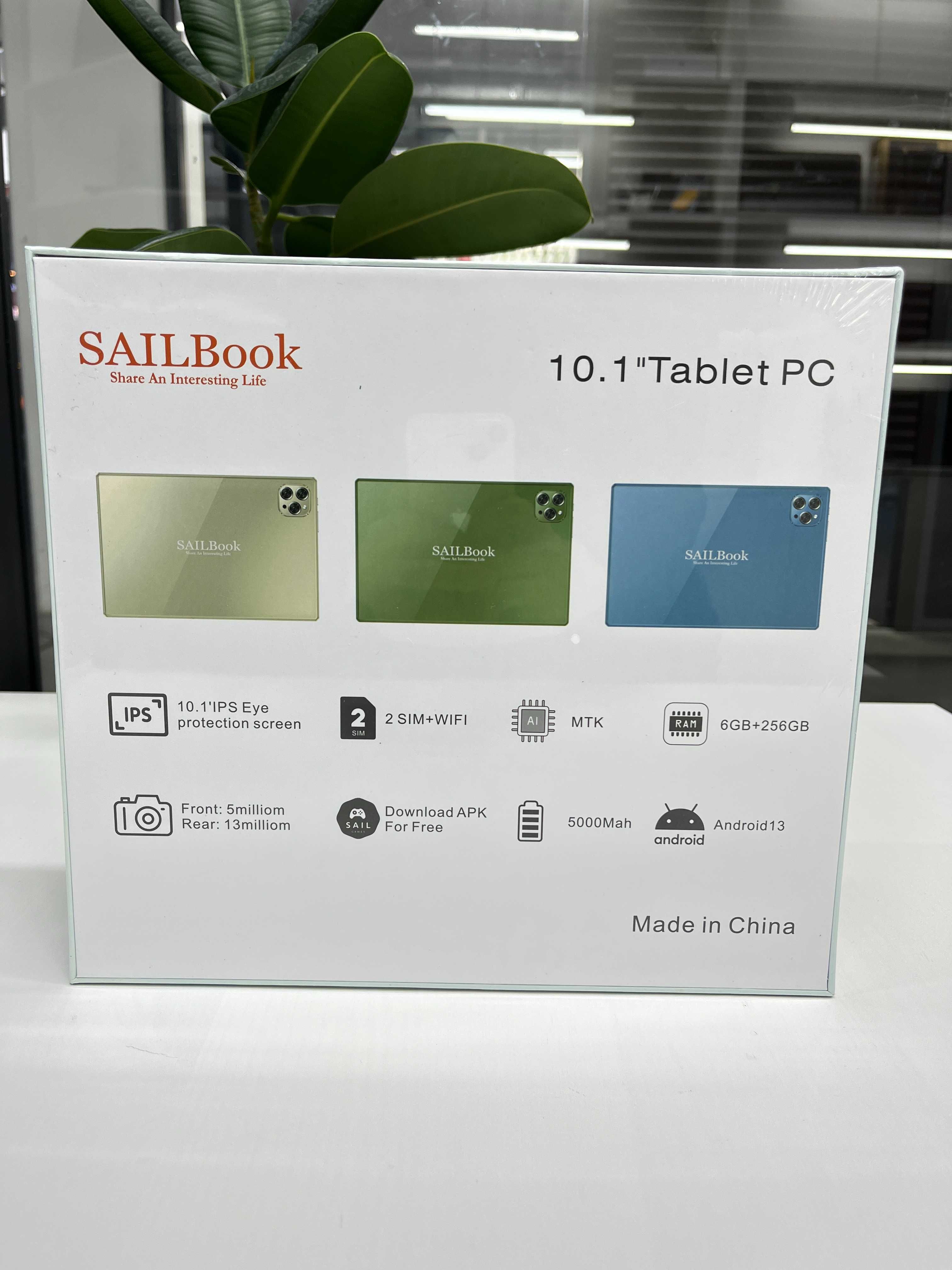 Детский планшет SAILBook B10, 10.1| 256GB| Белый