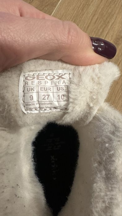 Vand ghete copii Geox Amphibiox rezistente la apa marime 27