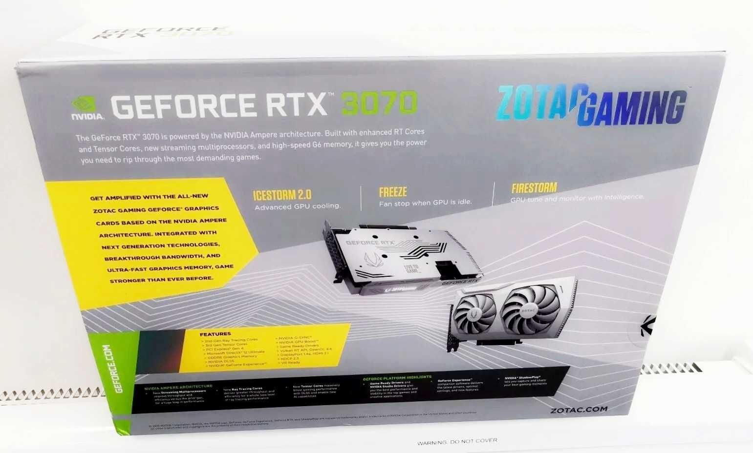 Нова ZOTAC GeForce RTX 3070 Twin Edge OC White Edition