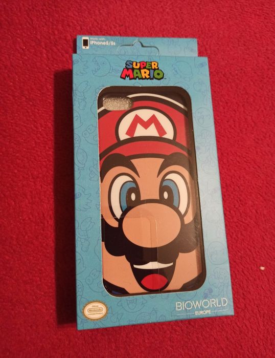 Cascase Iphone 5, 5S Super Mario. NOU