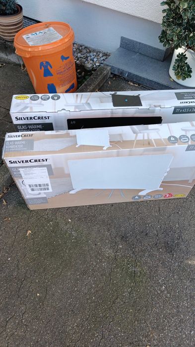 Нов електрически стъклен конвектор