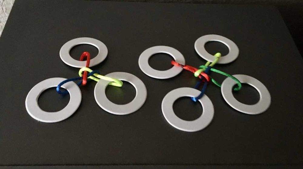 Головоломки Кольца "Трио" "Кватро"...