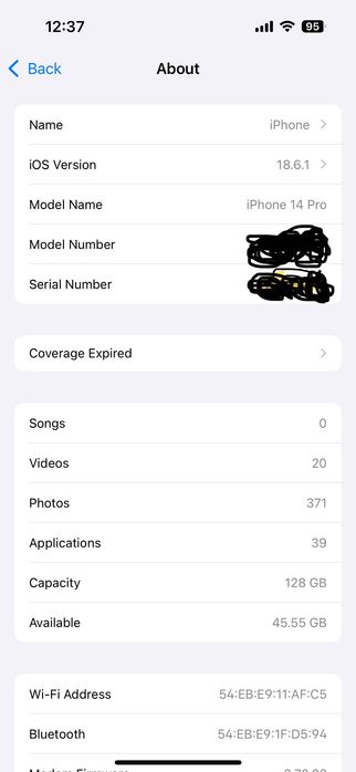 Iphone 14 pro 128gb