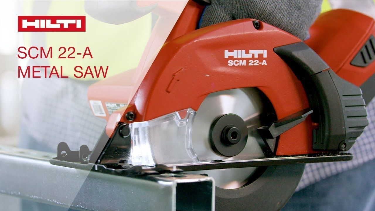 Hilti scm 22-a совик метал кесиш ишларида кулланилади.