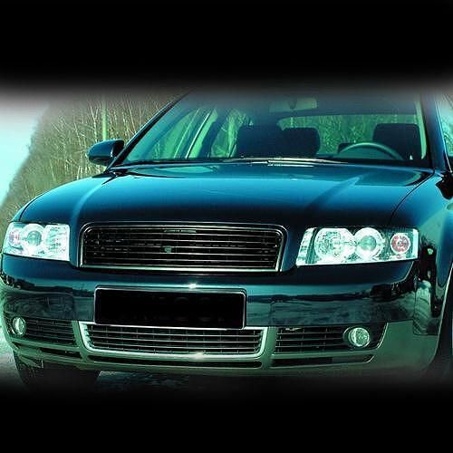 Решетка без емблема за audi a4 b6 (2001-2004) - черна