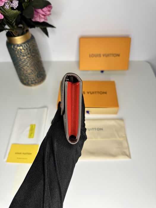 Portofel Louis Vuitton EMILIE wallet piele canvas 100% cutie inclusă 7