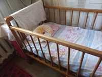 Деревянная детская кровать