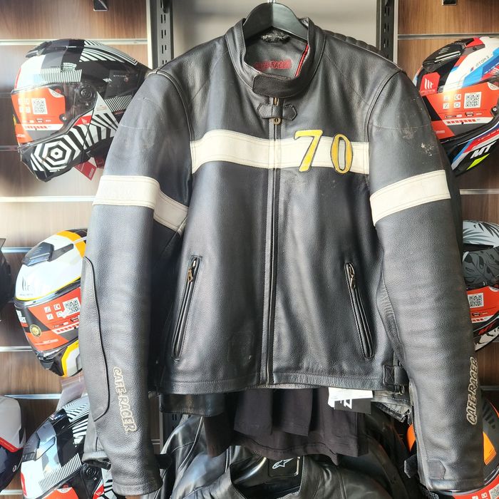 "Cafe Racer" кожено мото яке.