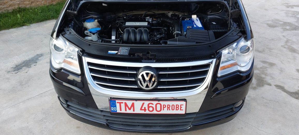 VW TOURAN STYLE-1.6 Mpi ‼️Benz+GPL-Klima-An 2008‼️Fără RUGINA