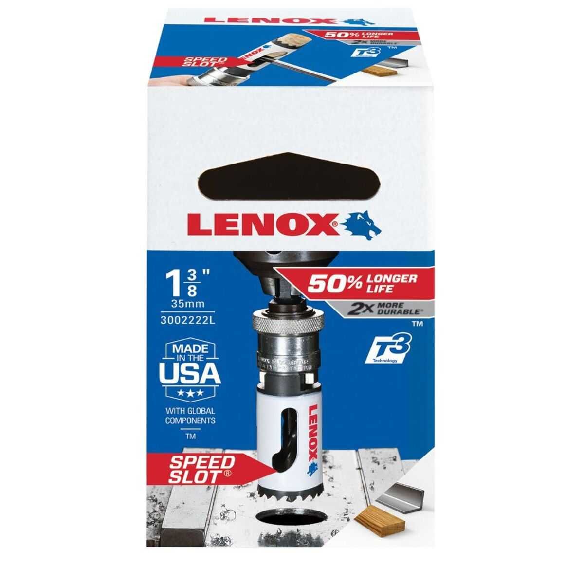 LENOX carota freza bimetal burghiu bit ph2 pz2 pz3 DEWALT