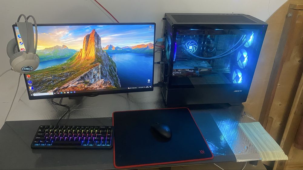 Ryzen7 7800x3d. Ddr5 32 gb.  Ssd 1trb. Rtx 4060. Водянка. 300гц 25дюйм