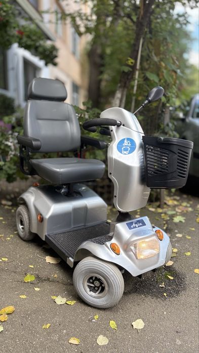 Carut Electric Persoane Handicap Dizabilitati-Baterii OK-Stare F Buna-