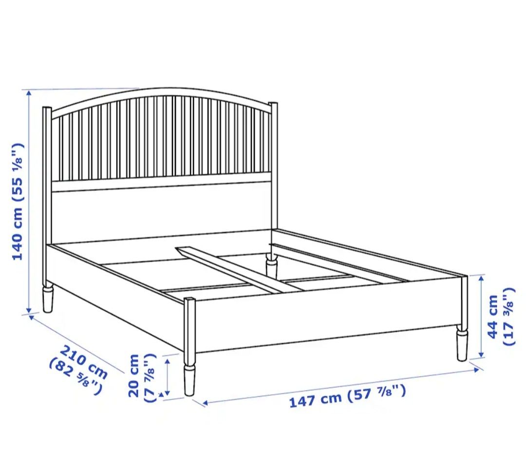 Pat Ikea+ Saltea spumă cu memorie la JUMĂTATE de PREȚ!!!