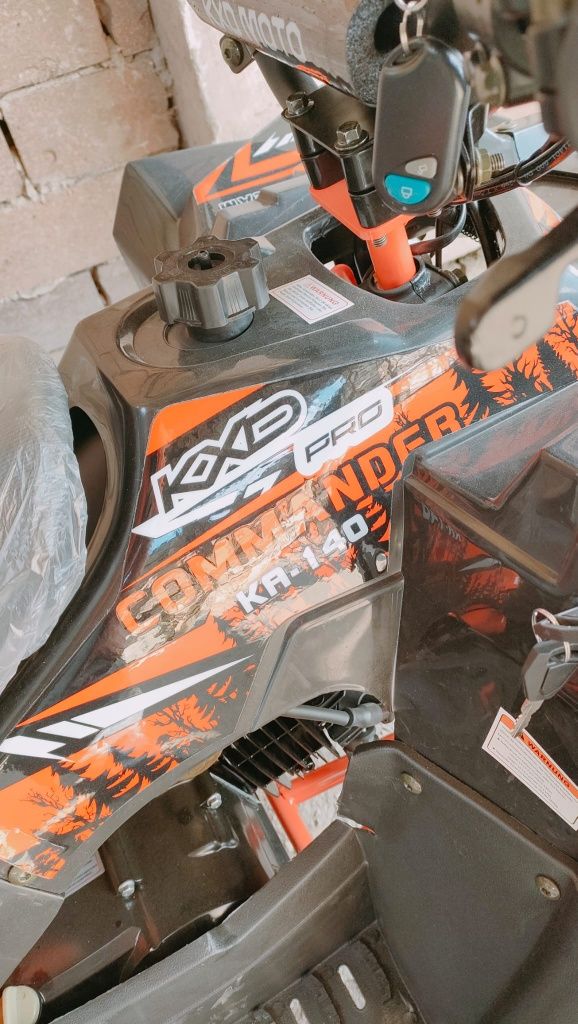 Atv Quad  KXD PRO Germany 140 cc 8 inch NOU dotat full option