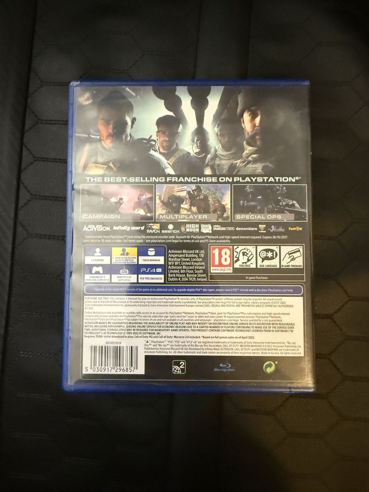 (PS4) Игра за Playstation 4 - Call of Duty Modern Warfare 2