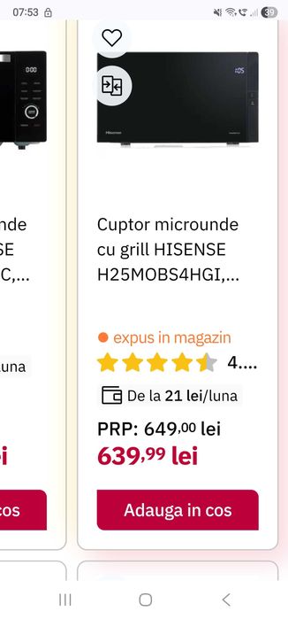 Vand cuptor microunde Hisen nou