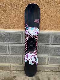placa noua snowboard easy pink torsion L145