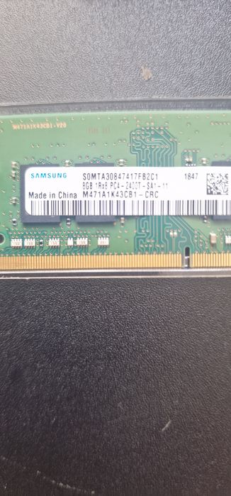 8 Giga de RAM - Samsung
