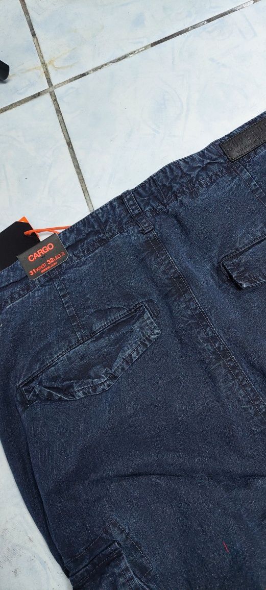 Blugi cargo 31 SUPERDRY