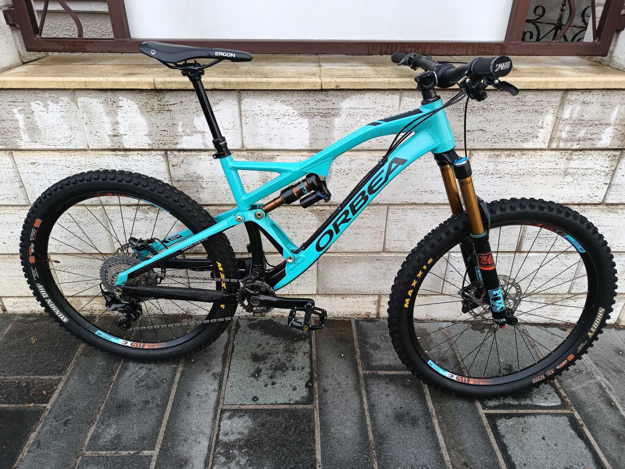 Super enduro Orbea Rallon X10 27.5 kashima