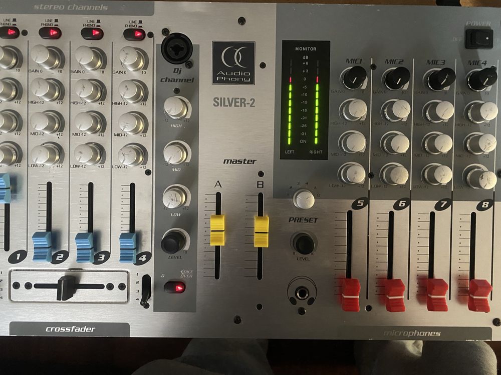 Audiophony Silver 2 mixer audio