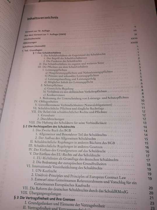 учебник по облигационно право - обща част, на немски език,