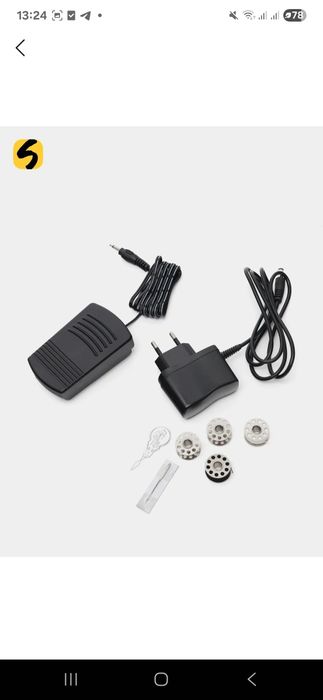 Mini tikuv mashinasi kichkina va qulay