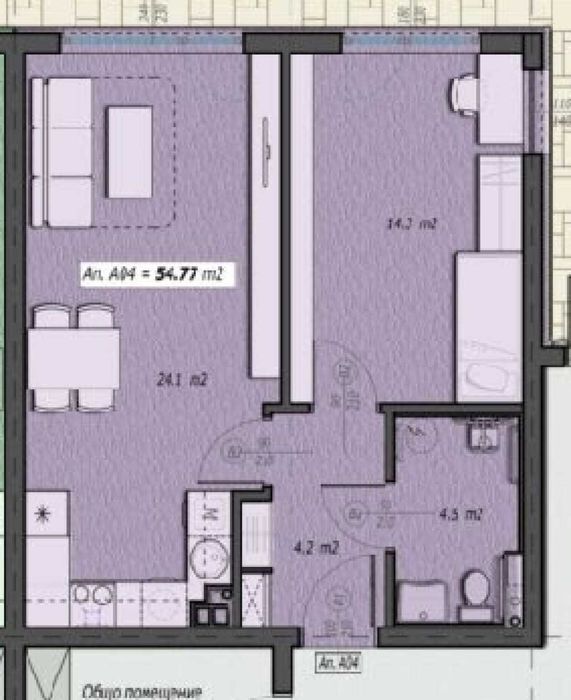 Продава се Двустаен апартамент в София, Малинова долина - 63 кв.м за 1625 €/кв.м - Снимка #6