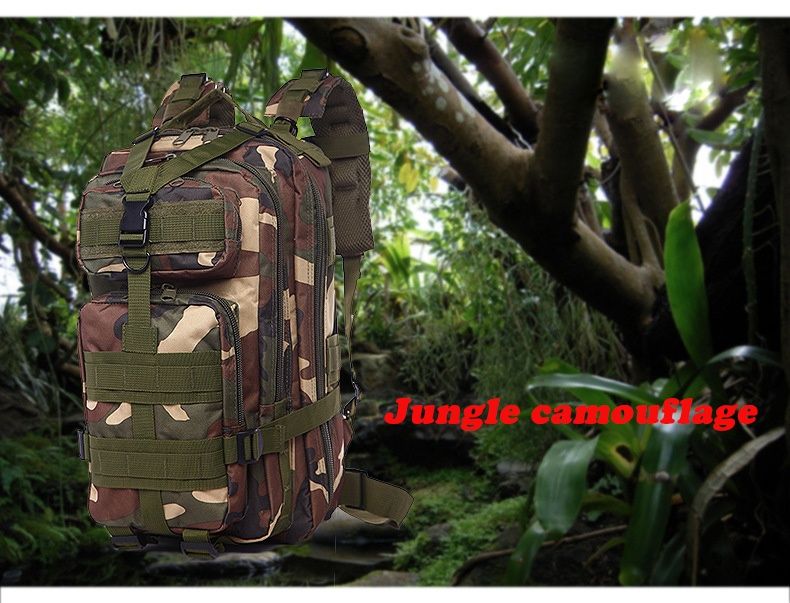 Rucsac Military Tactical Assault Molle Camuflaj