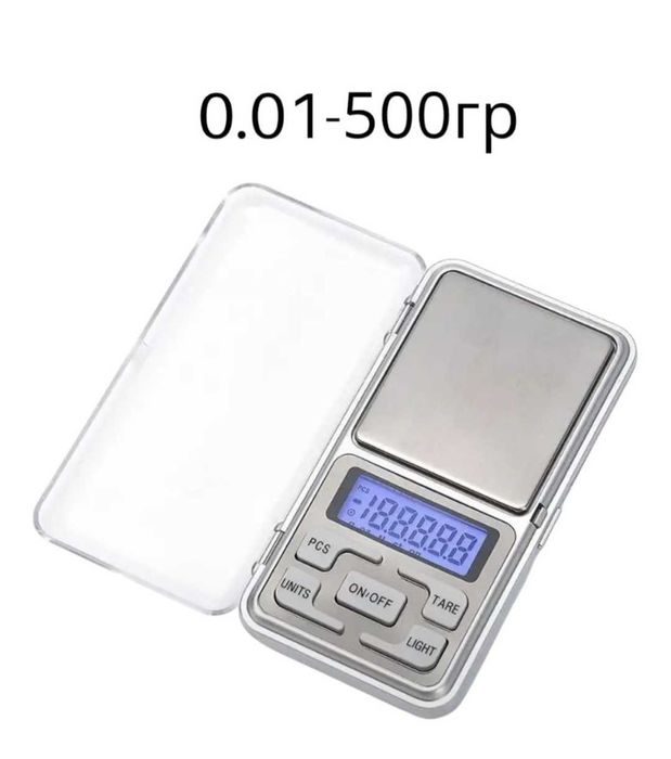Портативные электронные весы 0.01–500 г