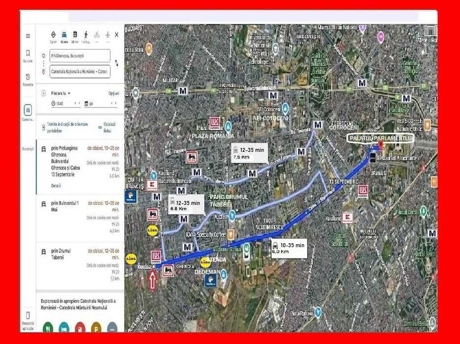 2 ap. în Sect.6 Buc.(separate sau unite-locuire/Birou) Vilă/Casă Curte