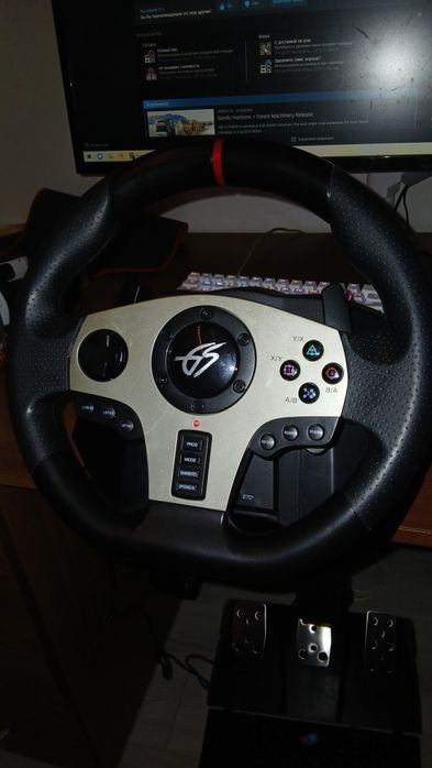 Руль для пк Dexp wheelman pro gt