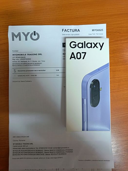 Samsung Galaxy A07 Nou Sigilat