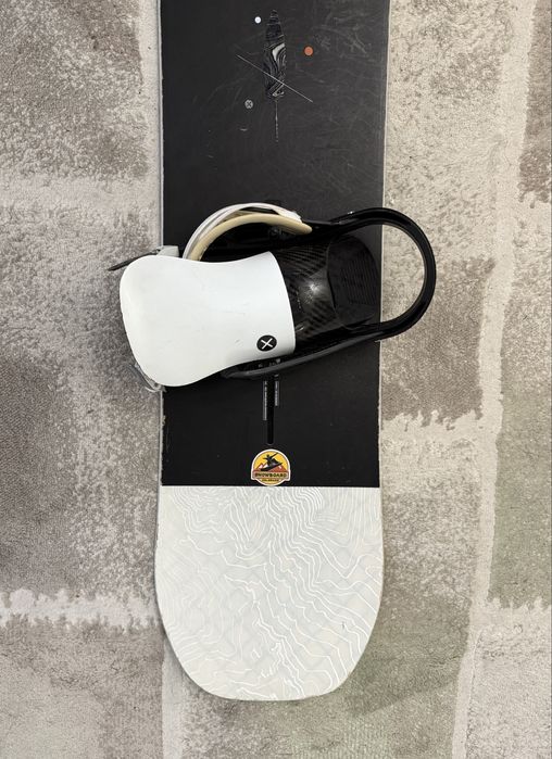 Burton Custom X Camber 2021 Snowboard cu legaturi custom X Est