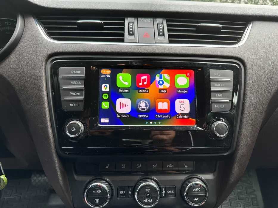 Škoda SmartLink Apple CarPlay Android Auto Octavia 3 Kodiaq Karoq