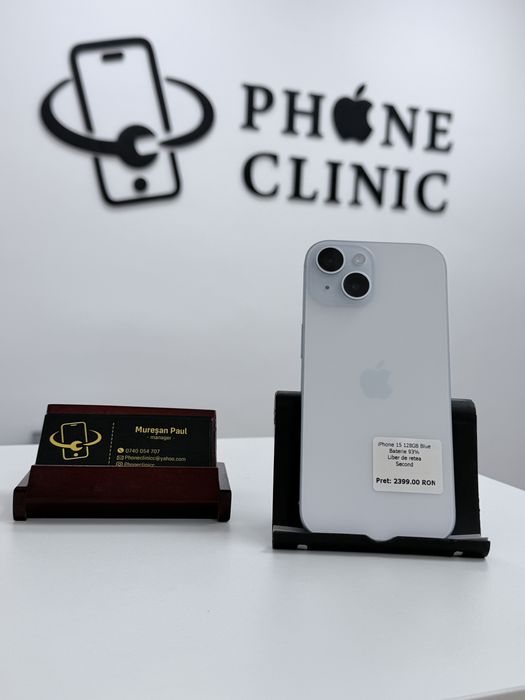 iPhone 15 128GB Blue