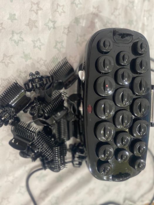 Perie rotativa Babyliss Frizz-Free cu 5 accesorii