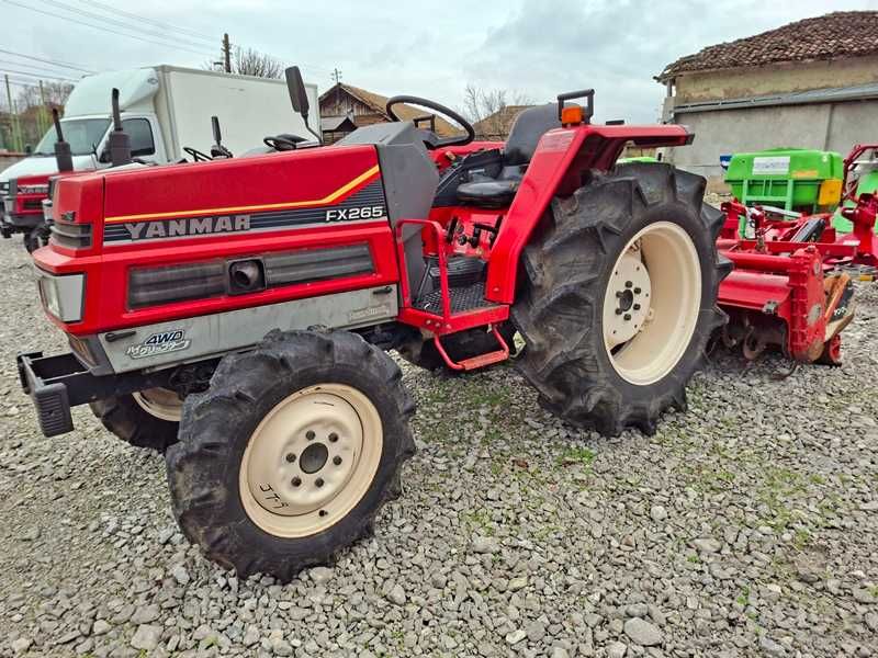 Японски трактор YANMAR FX265 26 к.с. 4WD с фреза - ДЖЕЙ ТРЕЙДИНГ